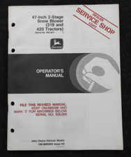 Original D'1983 John Deere 318