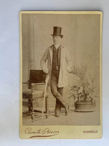 Ancienne photo type cabinet - photo,