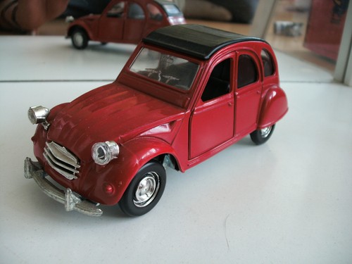 Polistil citroen 2cv rouge - polistil, en