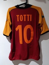Maillot Jersey Maglia Camiseta As Roma Kappa Home Totti 2002 UCL 