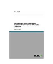 Die Aneignung des Fremden