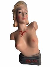 MANNEQUIN VINTAGE EN PLÂTRE ANNÉES 50 - SUPPORT PUBLICITAIRE