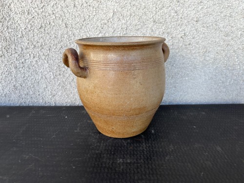 Ancien pot grès vernissé - pot,