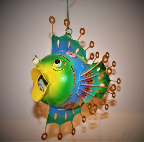 Photophore poisson lune en - ,
