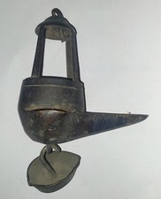 LAMPE A HUILE RAVE EN BRONZE