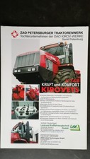prospectus tracteur Kirovets