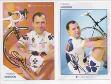 TOUR DE FRANCE CYCLISME 2  AUTOGRAPHES  de FREDERIC GUESDON
