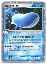 Carte Pokémon Wailord ex 100/100  EX Tempête de sable  VF FR