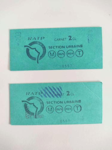 Lot anciens tickets - tickets, de