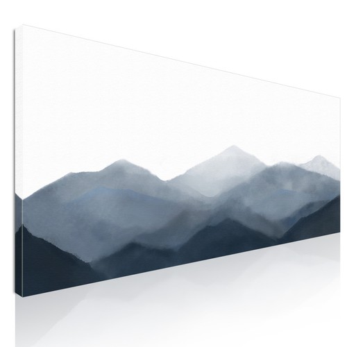 Peinture paysage abstraite - de,