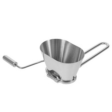  Hachoir à herbes manuel en acier inoxydable - Coupe-légumes portatif avec