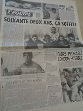 L'Equipe Journal  23/02/1982