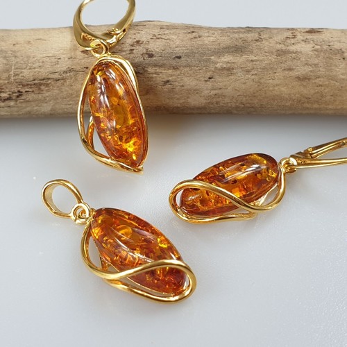 Boucles oreilles ambre - boucles,