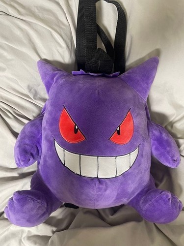 Sac dos peluche gengar mini - dos,