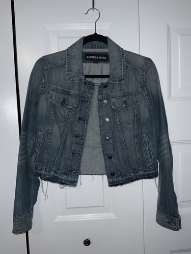 Express womens cropped denim - express,