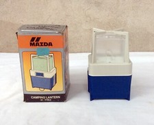 LANTERNE DE CAMPING - LAMPE PORTATIVE MAZDA - ANCIEN - VINTAGE