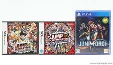 Jump Super Stars & Ultimate Stars (Nintendo DS) & Jump Force (PS4) Japan Import