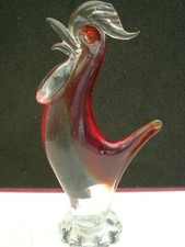 COQ EN VERRE ITALIE SUR PIED