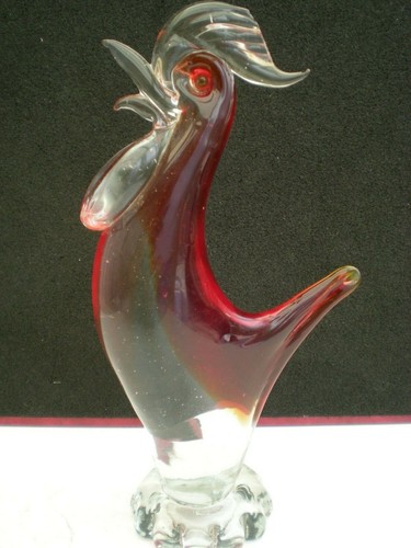 Coq verre italie sur - coq,