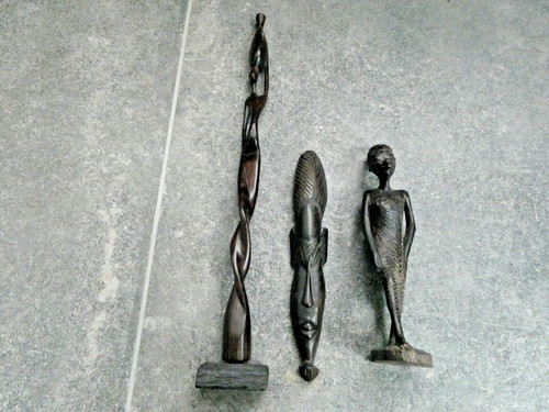 Lot statuettes art africain - lot, 3