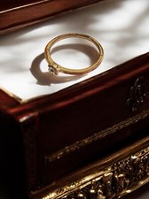 Bague fantaisie vintage taille