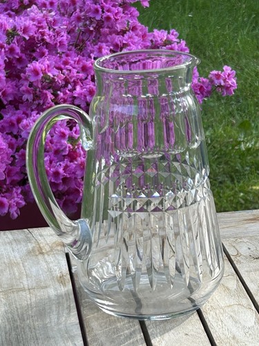 Baccarat ancien broc eau en - baccarat,