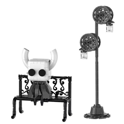Hollow knight sur banc - un, +