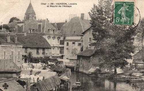 Cpa vierzon 38 - cpa,