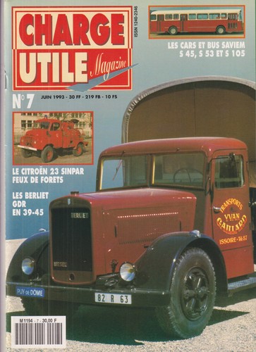 Charge utile tracteur - charge, n°07
