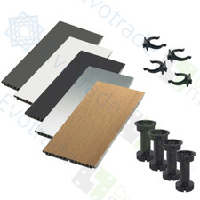 Plinthe de Cuisine L. 2,5m. Hauteur et Couleurs au Choix Embouts et Jonctions