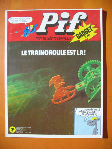 Pif gadget 1484 du - pif,