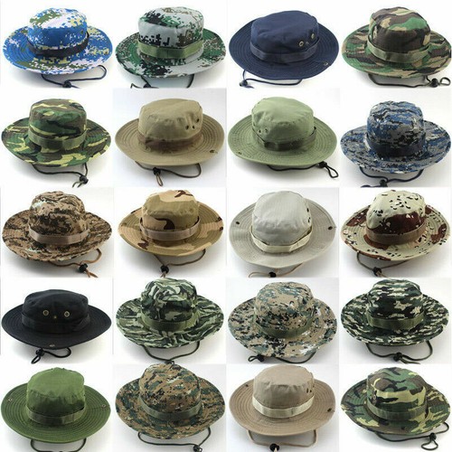 Mens bucket boonie hat wide - mens,
