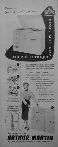 Publicité arthur martin four - publicitÉ,