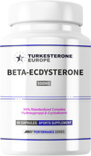 Bêta-Ecdystérone 98% Complexe avec Hydroxypropyl-β-Cyclodextrine - (60x500mg)
