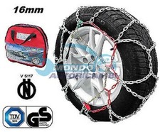 Chaînes à Neige 4x4 SUV 16MM 205/80 R16 Homologué
