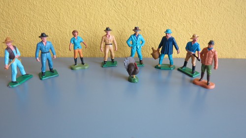 Lot figurines ferme - lot,