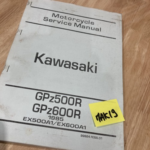 Kawasaki gpz500r gpz600r 1985 - gpz500r,