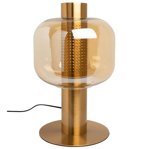 Lampe poser tuba doré - tuba,