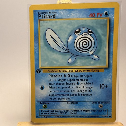 Ptitard 102 carte pokemon - carte,