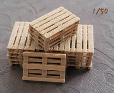 1 Lot X 20 palettes Europe 80x120.1/50 diorama transport,travaux.wsi,tekno,imc