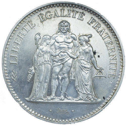 Francs hercule avers - 50, de