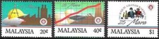 Timbres malaisie 459 - timbres, 459/461