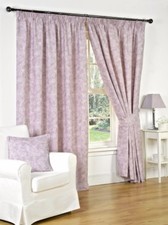 GENESIS HEATHER 66 x 90 RIDEAUX PLIS CRAYON ENTIÈREMENT DOUBLÉS QUALITÉ LUXE LOURDE 