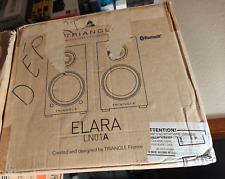Triangle Elara LN01A (active) - Enceinte bibliothèque Bluetooth -  paire
