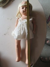 jouet ancien poupée à restaurer voir photos