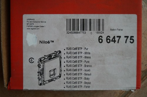Legrand niloé rj45 cat6 - niloé, stp