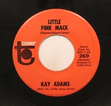 Rockabilly 45 Kay Adams (Avec Le Groupe Cliffie Stone) - Little Pink Mack / That