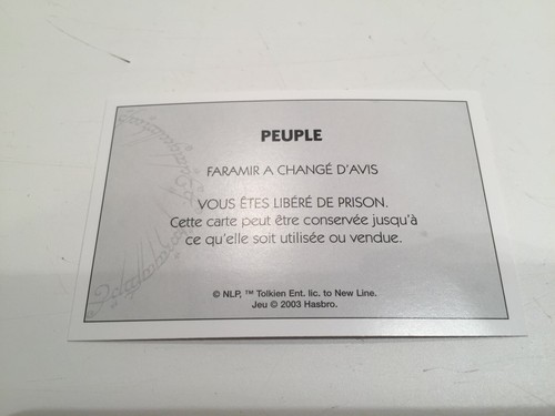 Carte peuple faramir - carte,