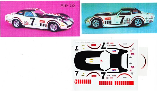 Decal corvette 7 daytona - .decal,
