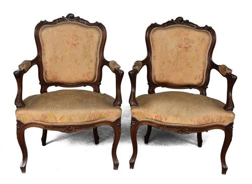Fauteuils style louis en - fauteuils,